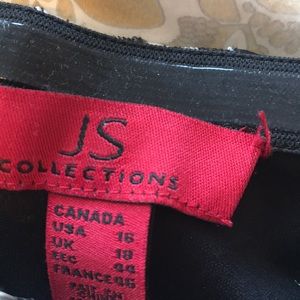 Black and Silver dress